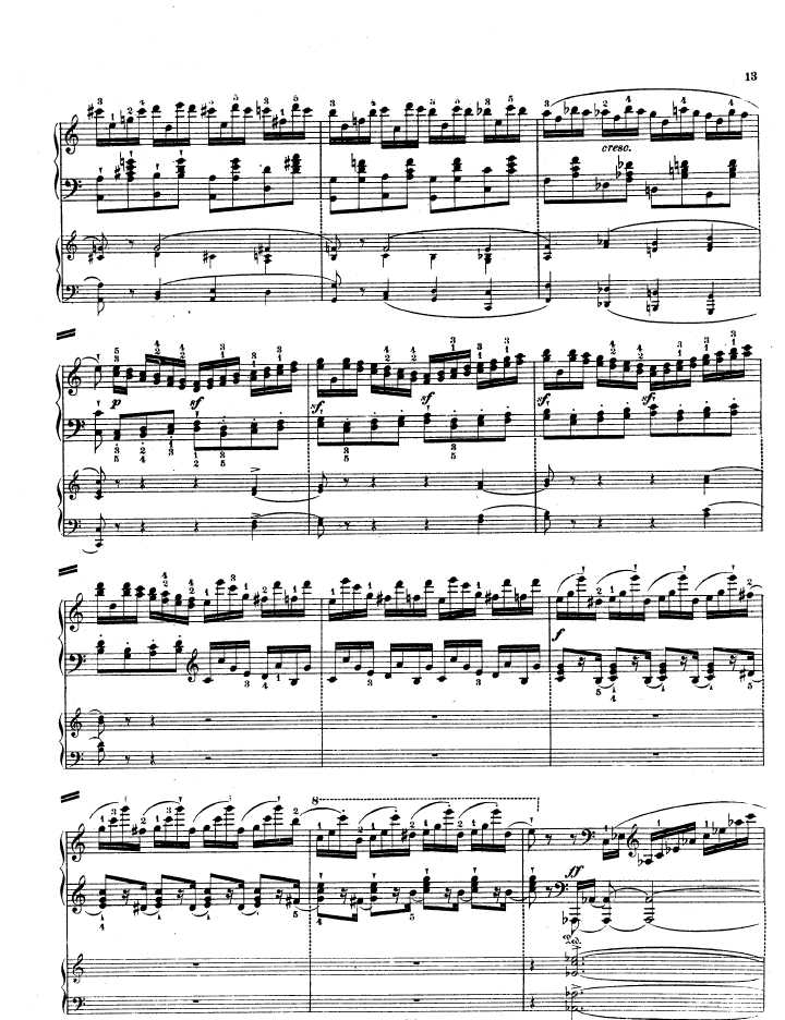 a小调钢琴协奏曲 Piano Concerto in a Minor Op.85钢琴谱