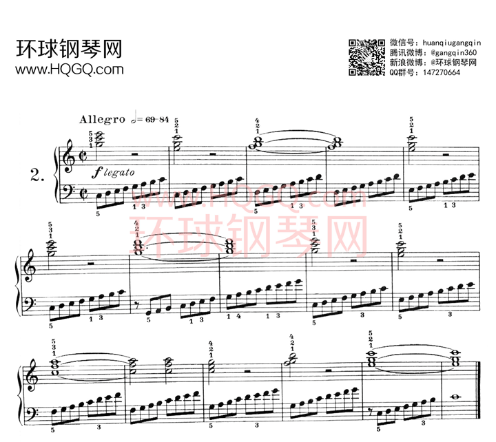 莱蒙作品37号钢琴练习曲集钢琴谱