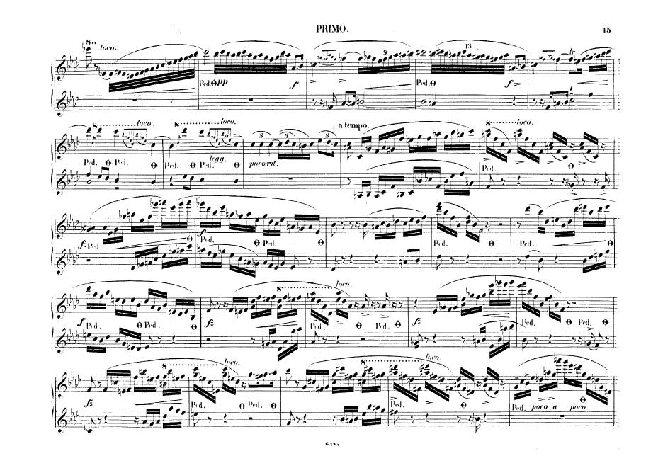 f小调第二钢琴协奏曲 Op.21 Piano Concerto No.2 in f Minor Op.21钢琴谱