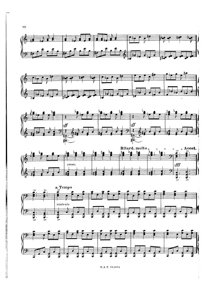 阿根廷舞曲 Danzas Argentinas Op.2钢琴谱