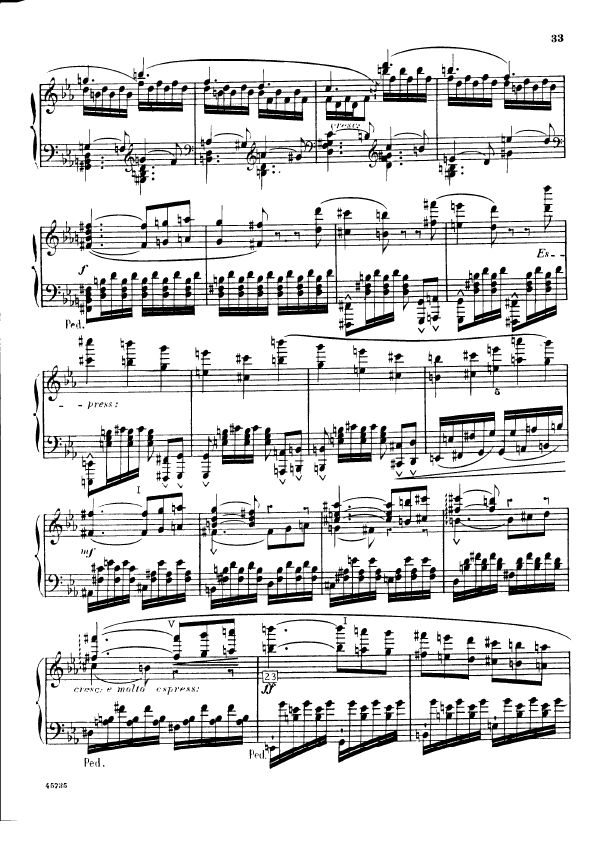 12首小调练习曲 12 Etudes in All Minor Keys Op.39钢琴谱