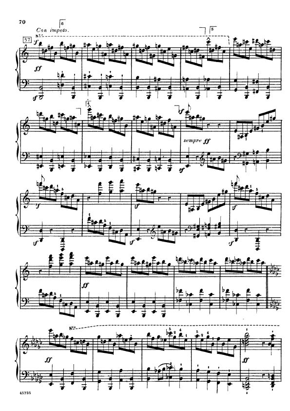 12首小调练习曲 12 Etudes in All Minor Keys Op.39钢琴谱