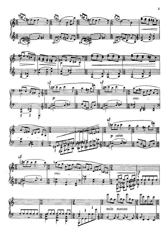 第一钢琴奏鸣曲 Piano Sonata No.1 Op.22钢琴谱