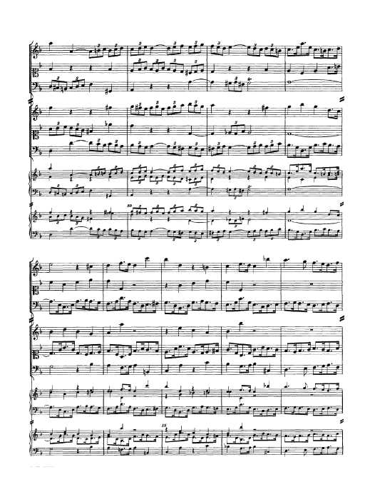 The Art of the Fugue BWV 1080 赋格的艺术钢琴谱