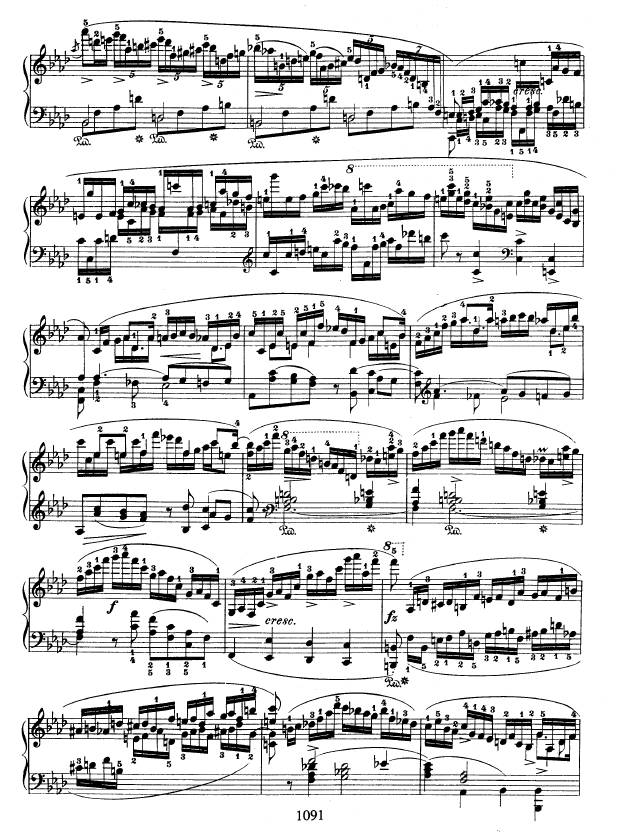 f小调第二钢琴协奏曲 Op.21 Piano Concerto No.2 in f Minor Op.21钢琴谱