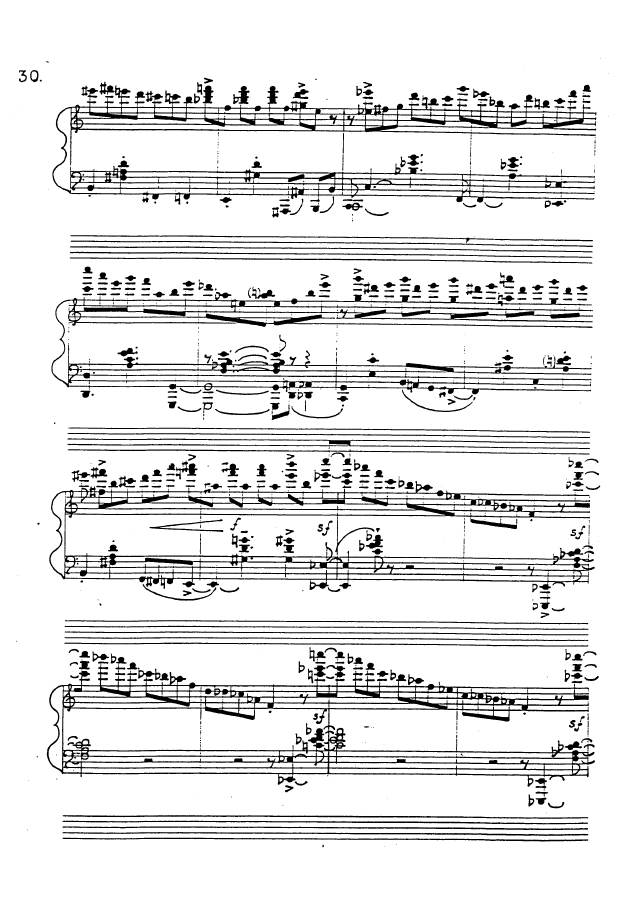 第九钢琴奏鸣曲 Piano Sonata No.9 Op.78钢琴谱