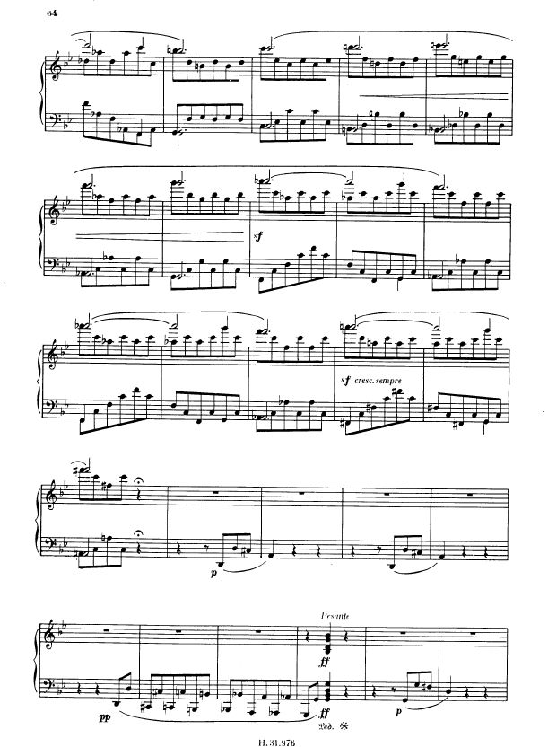 12首小调练习曲 12 Etudes in All Minor Keys Op.39钢琴谱