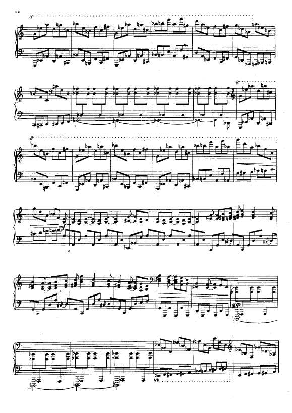 第一钢琴奏鸣曲 Piano Sonata No.1 Op.22钢琴谱