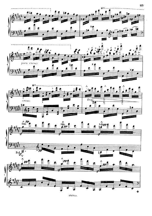 12首小调练习曲 12 Etudes in All Minor Keys Op.39钢琴谱