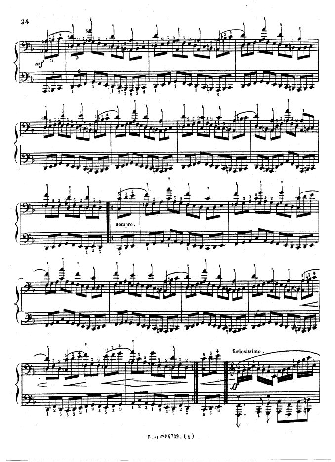 12首大调练习曲 12 Etudes in All Major Keys Op.35钢琴谱