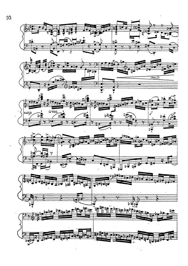 第九钢琴奏鸣曲 Piano Sonata No.9 Op.78钢琴谱