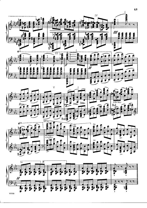 12首小调练习曲 12 Etudes in All Minor Keys Op.39钢琴谱