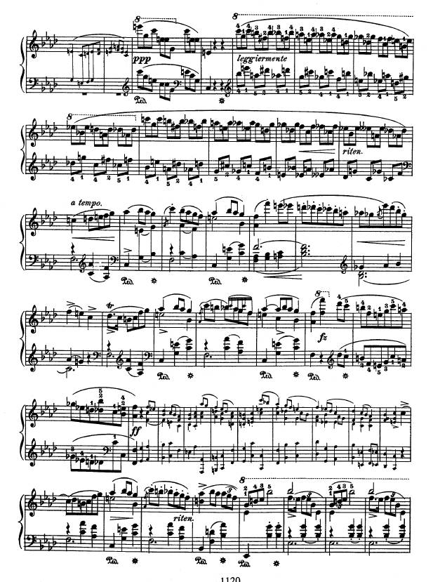 f小调第二钢琴协奏曲 Op.21 Piano Concerto No.2 in f Minor Op.21钢琴谱