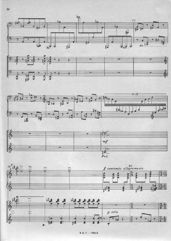 第一钢琴协奏曲 Piano Concerto No.1 Op.28钢琴谱