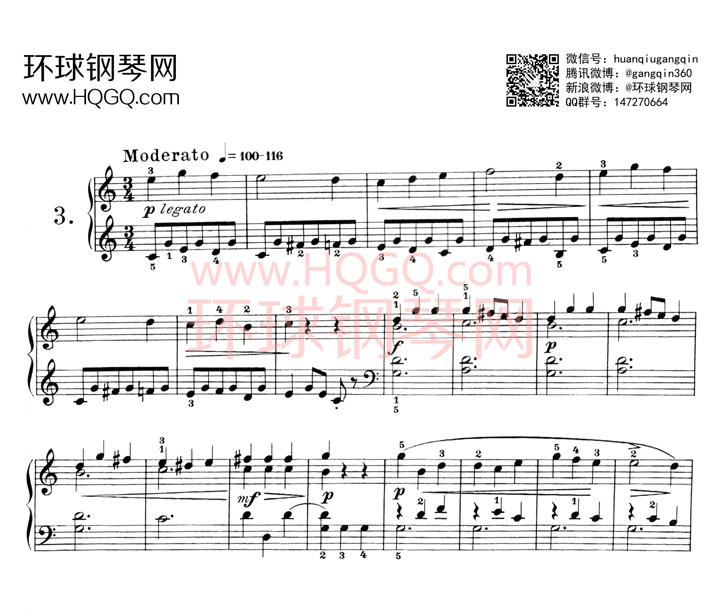 莱蒙作品37号钢琴练习曲集钢琴谱