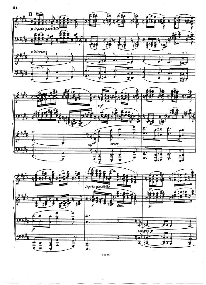 f小调钢琴协奏曲 Piano Concerto in f Minor Op.16钢琴谱