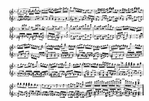 F大调第二勃兰登堡协奏曲 Brandenburg Concerto No.2 in F Major BWV.1047钢琴谱