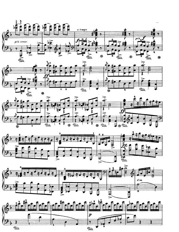 Grieg lyric pieces op 65 1钢琴谱