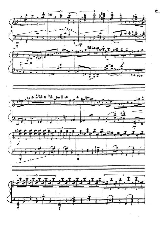 第九钢琴奏鸣曲 Piano Sonata No.9 Op.78钢琴谱