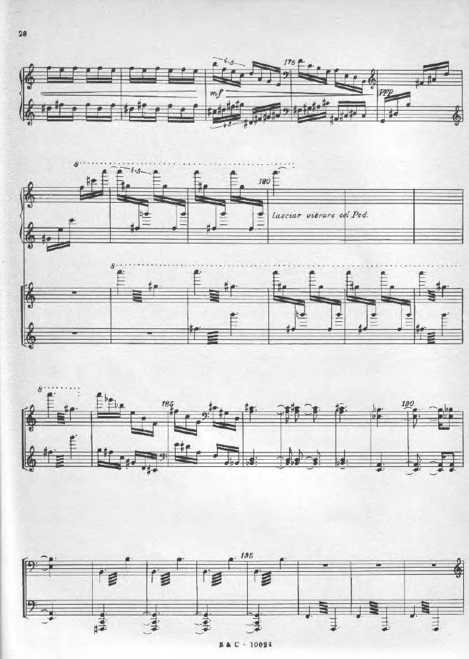 第一钢琴协奏曲 Piano Concerto No.1 Op.28钢琴谱