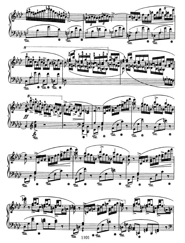 f小调第二钢琴协奏曲 Op.21 Piano Concerto No.2 in f Minor Op.21钢琴谱