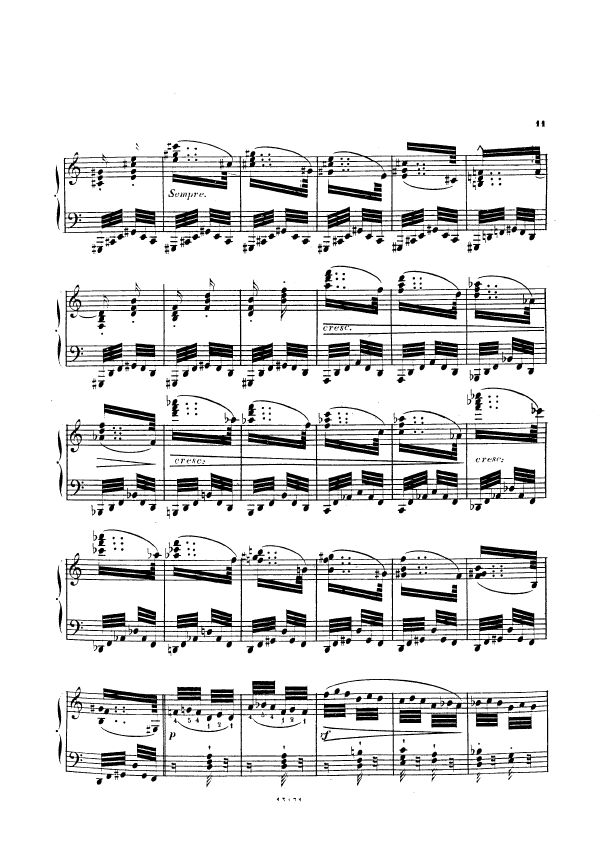 12首小调练习曲 12 Etudes in All Minor Keys Op.39钢琴谱