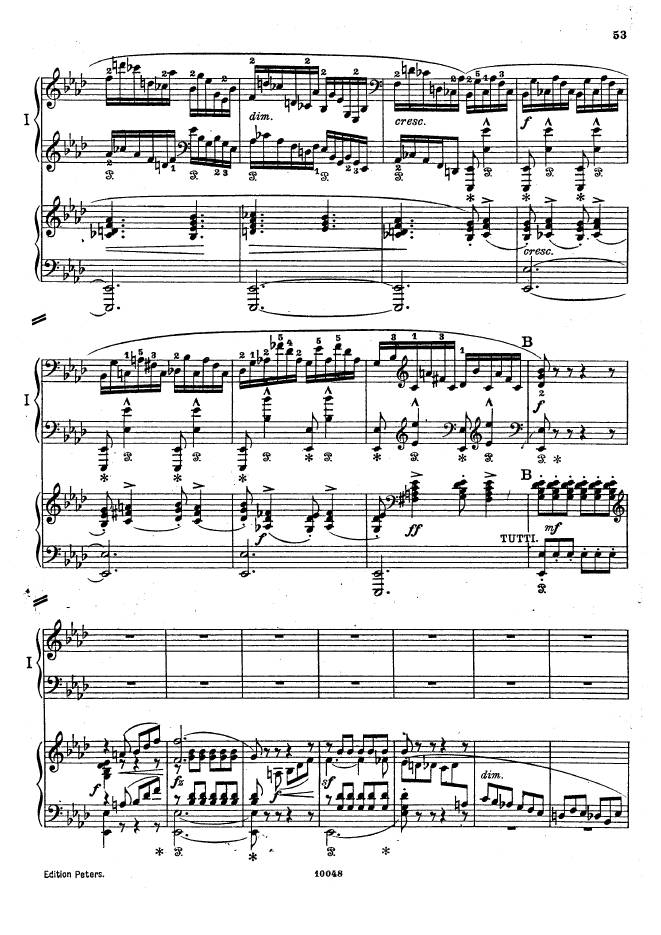 f小调钢琴协奏曲 Piano Concerto in f Minor Op.16钢琴谱