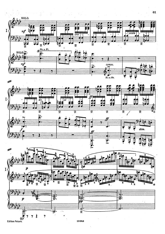 f小调钢琴协奏曲 Piano Concerto in f Minor Op.16钢琴谱