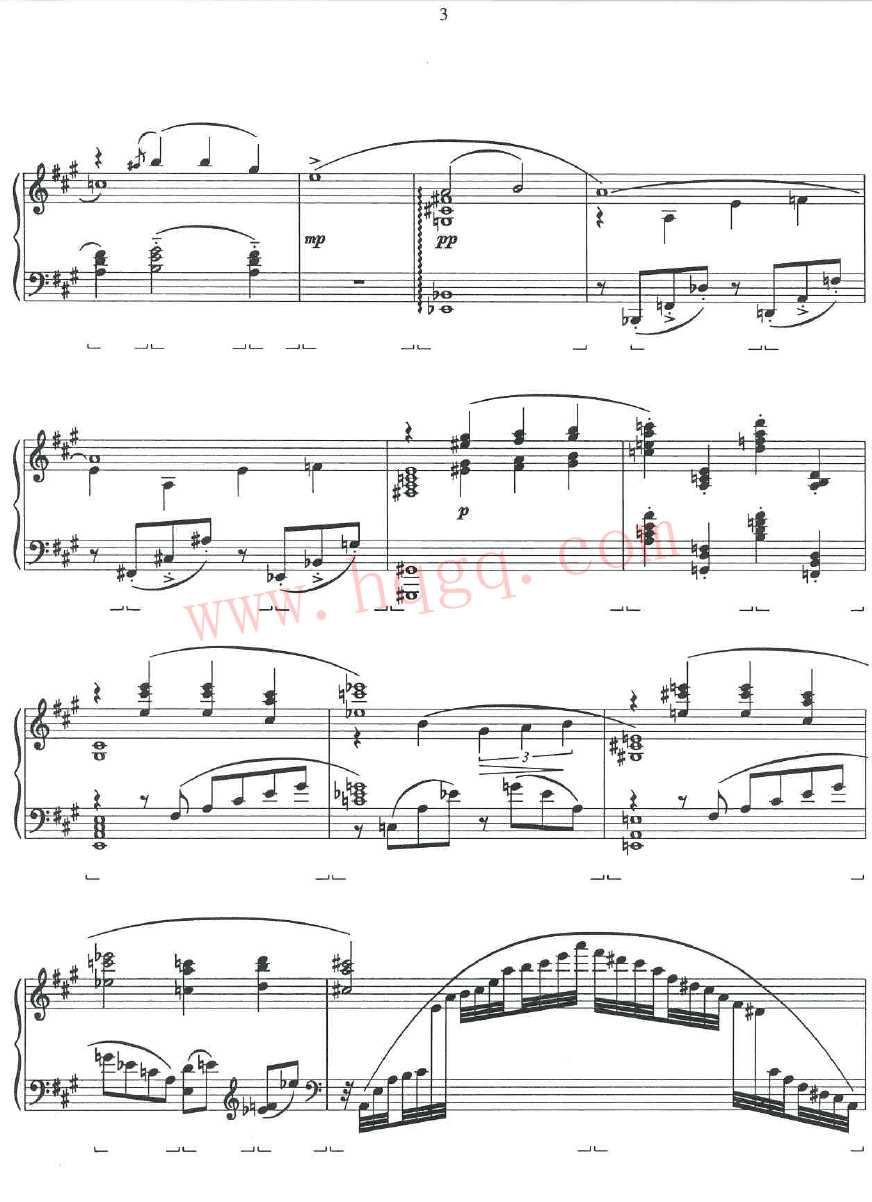 格什温练习曲 Gershwin Etudes钢琴谱