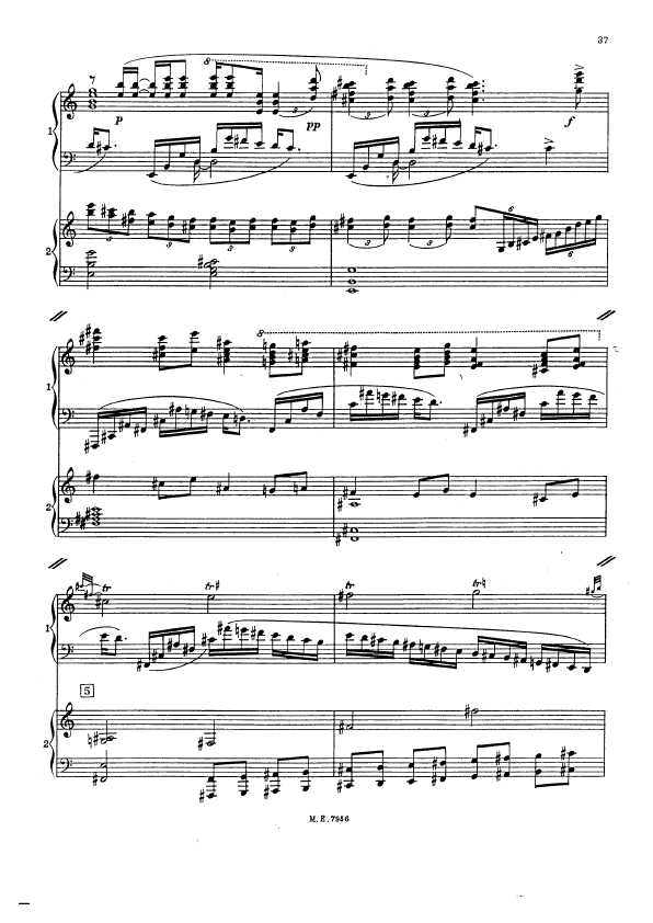 第五钢琴协奏曲 Piano Concerto No.5钢琴谱