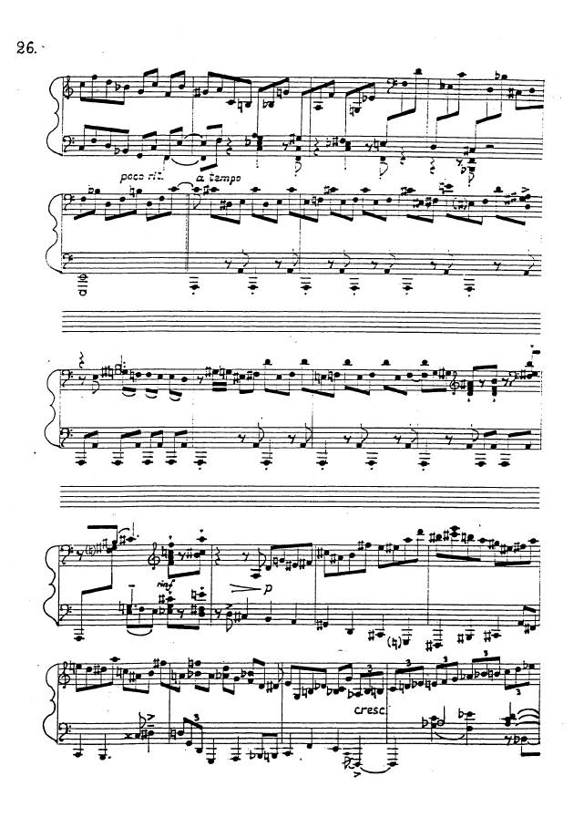 第九钢琴奏鸣曲 Piano Sonata No.9 Op.78钢琴谱