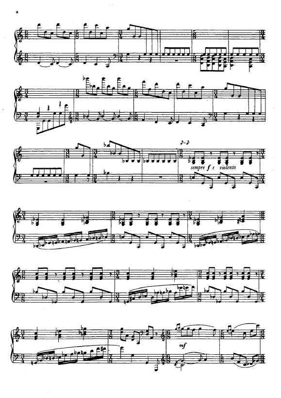 第一钢琴奏鸣曲 Piano Sonata No.1 Op.22钢琴谱