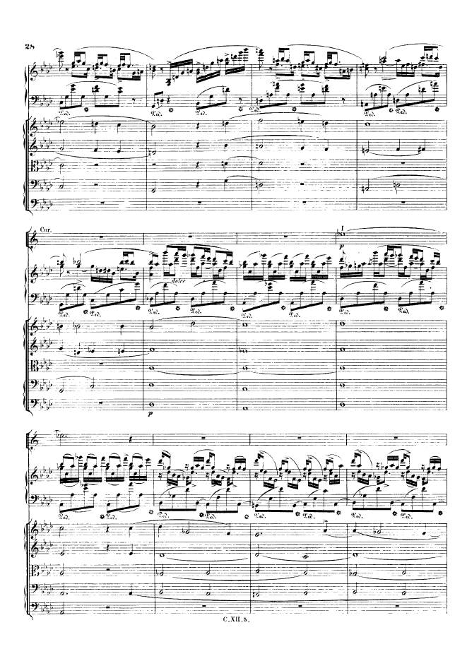 f小调第二钢琴协奏曲 Op.21 Piano Concerto No.2 in f Minor Op.21钢琴谱