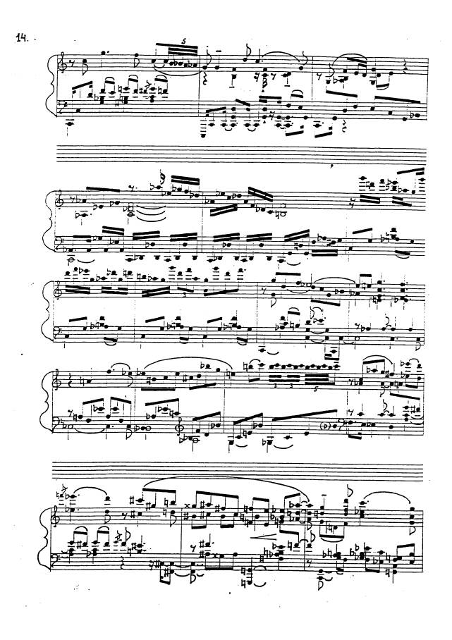 第九钢琴奏鸣曲 Piano Sonata No.9 Op.78钢琴谱