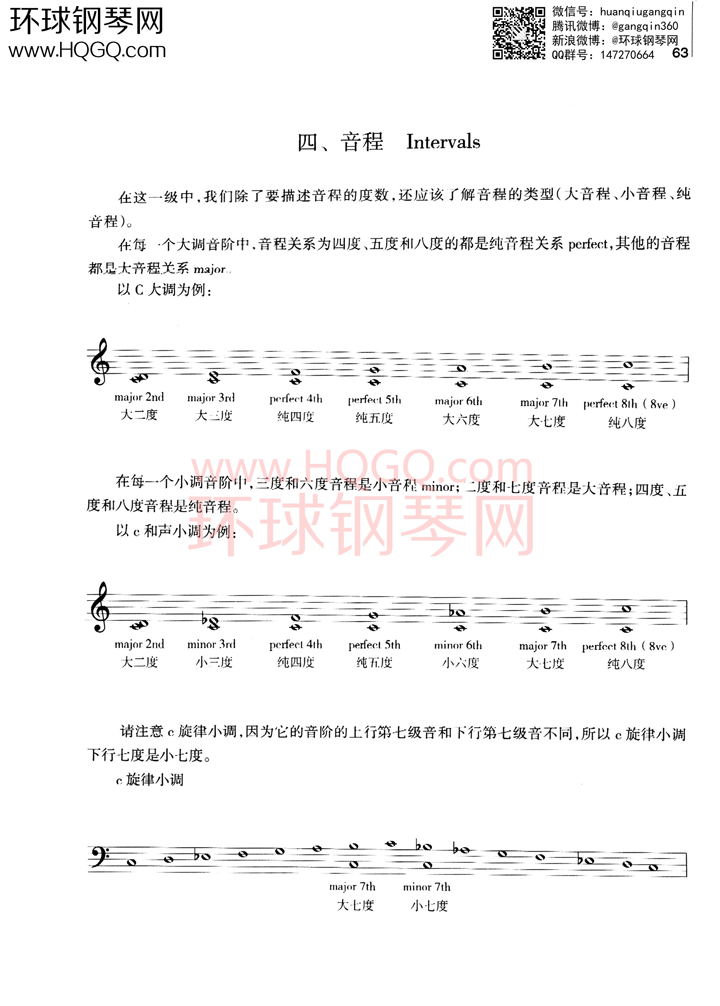 英皇考级乐理学习手册1钢琴谱