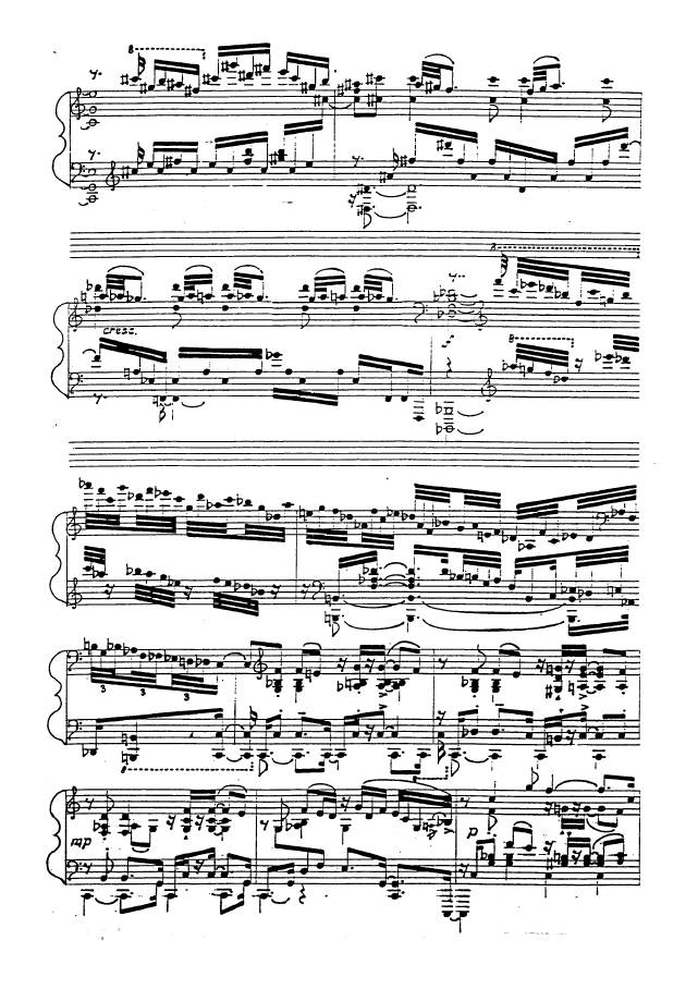 第九钢琴奏鸣曲 Piano Sonata No.9 Op.78钢琴谱