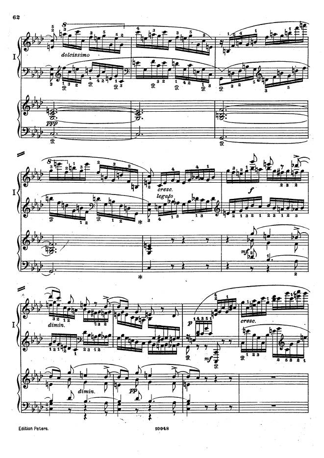 f小调钢琴协奏曲 Piano Concerto in f Minor Op.16钢琴谱