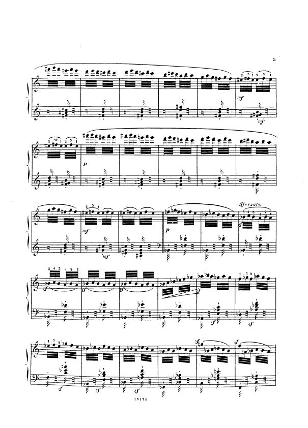 12首小调练习曲 12 Etudes in All Minor Keys Op.39钢琴谱