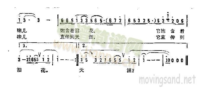 未知 《前门情思——大碗茶》简谱