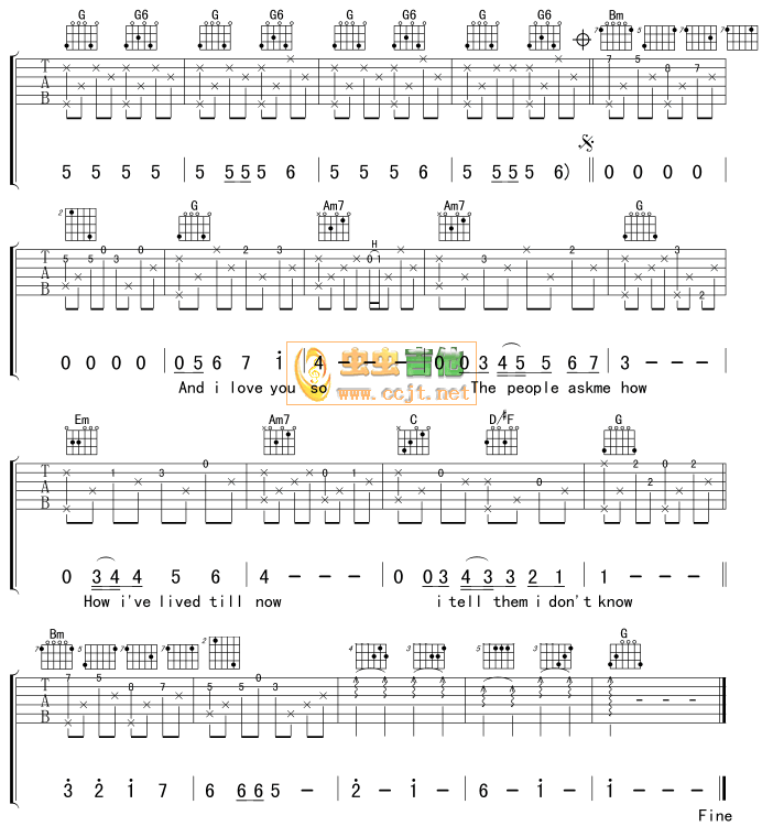 欧美经典   发布: 2005-5-31 ?? 网评:  (5票) 《And I Love You So》简谱