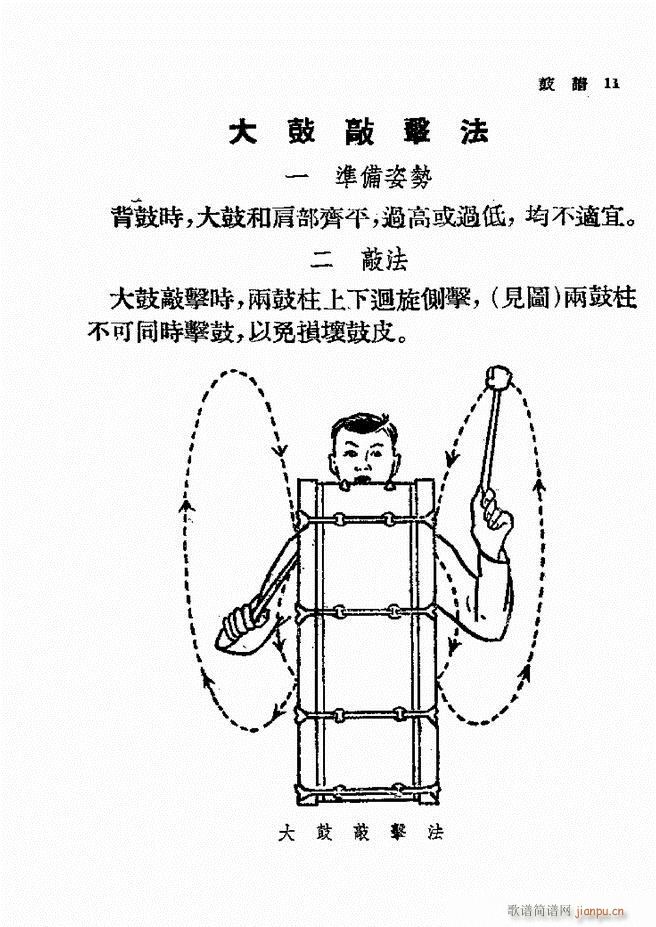 未知 《新编军乐鼓谱 第一集》简谱