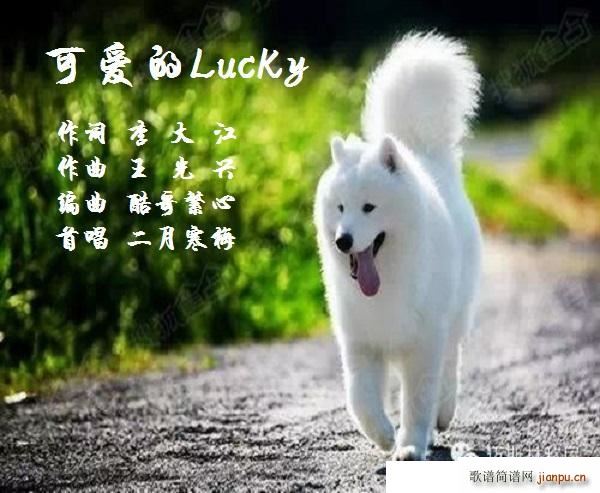 二月寒梅   李大江 《可爱的Lucky》简谱