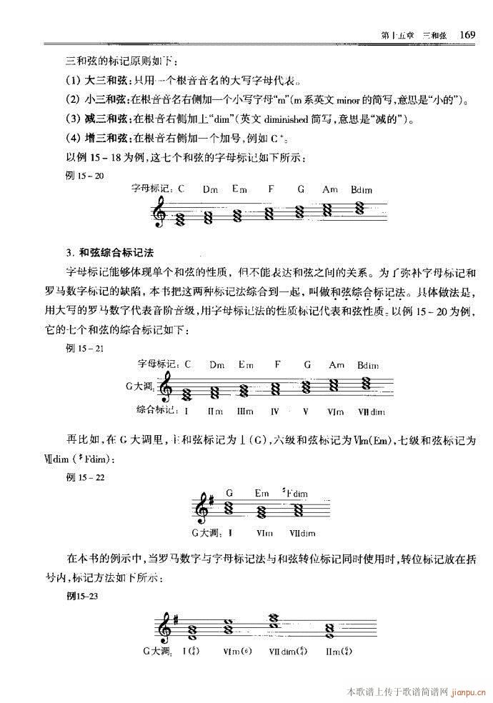 未知 《音乐基本理论161-200》简谱