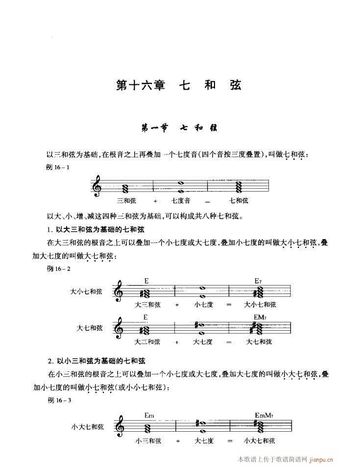 未知 《音乐基本理论161-200》简谱