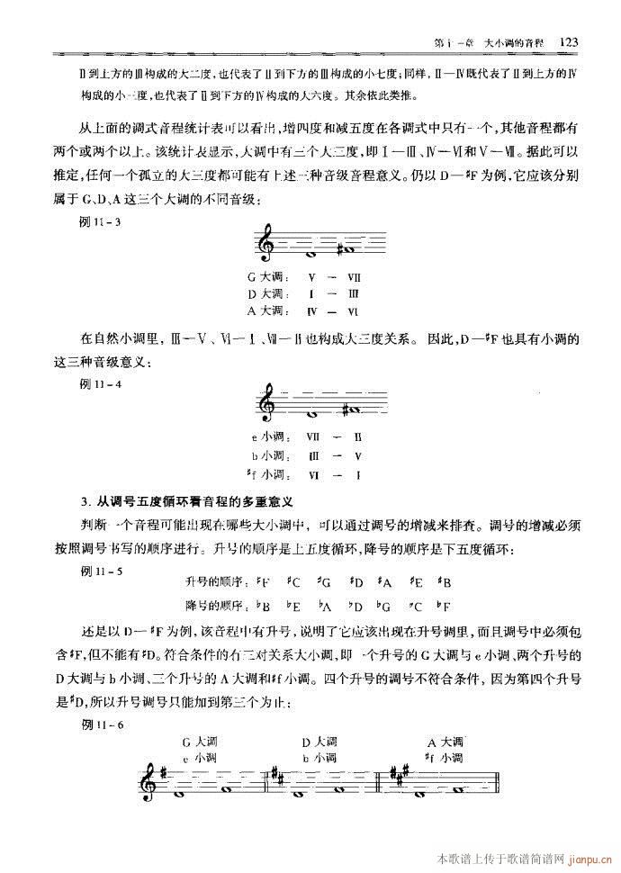 未知 《音乐基本理论121-160》简谱