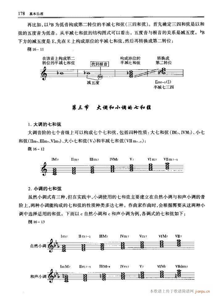 未知 《音乐基本理论161-200》简谱