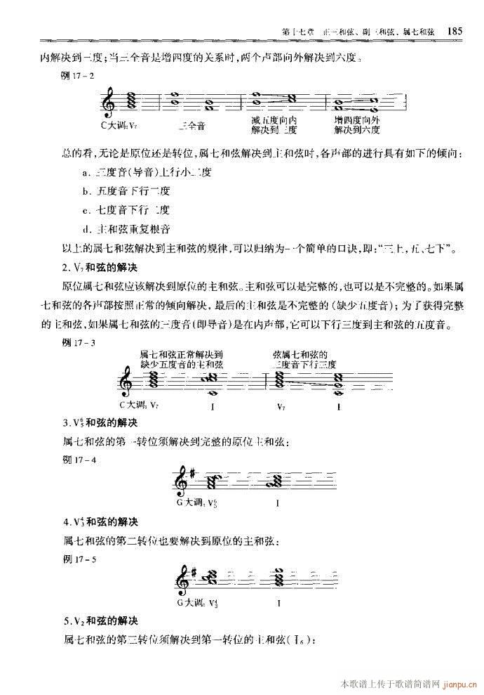 未知 《音乐基本理论161-200》简谱