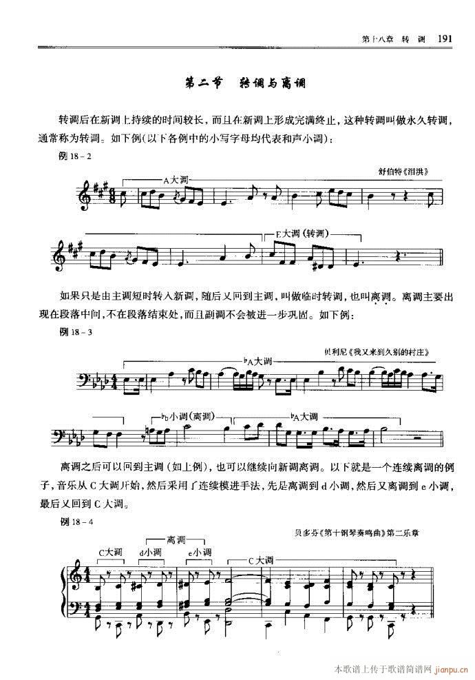 未知 《音乐基本理论161-200》简谱