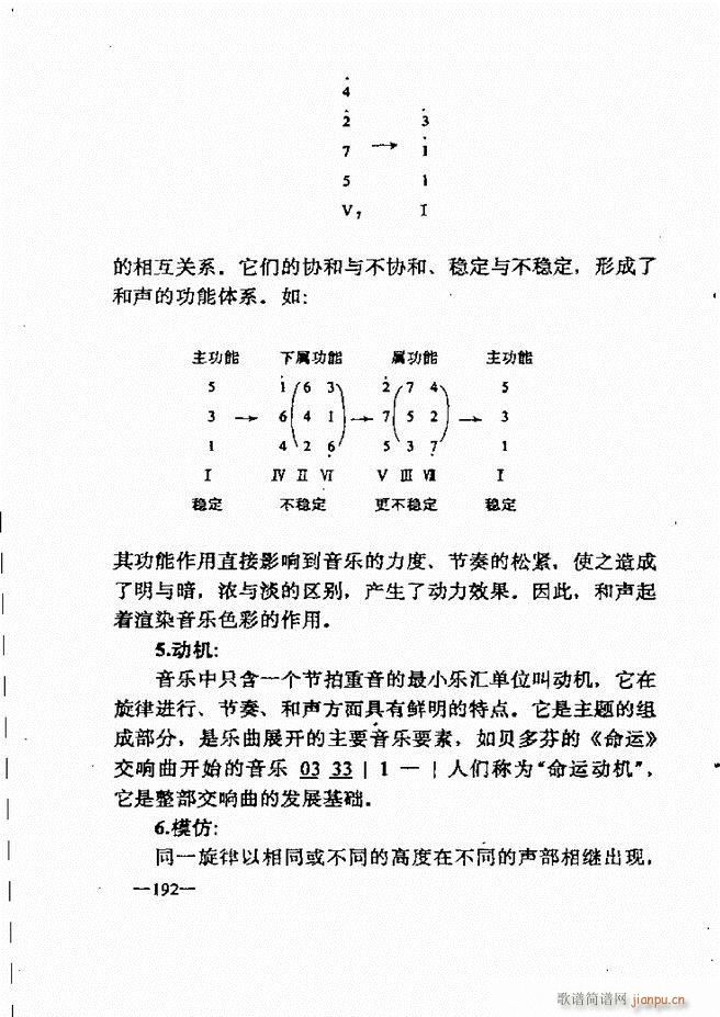 未知 《音乐简明教程181-257》简谱