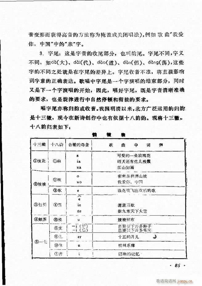 未知 《声乐教程 61-120》简谱